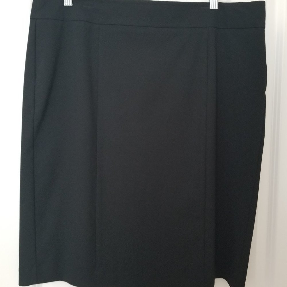 Ann Taylor Factory Black Pencil Skirt